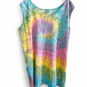 Vintage Common Thread tie-dye tank top